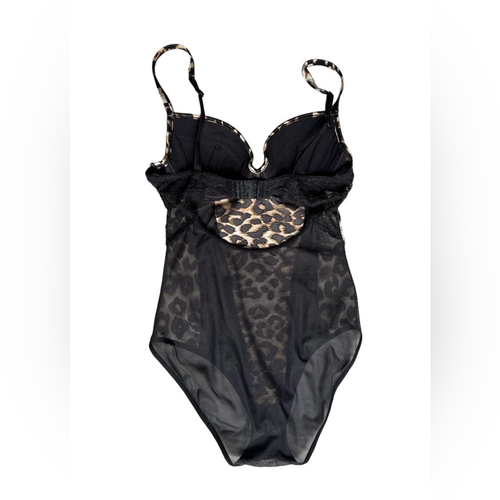 Leopard Print Bodysuit - Picture 2 of 3